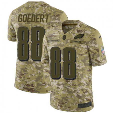 Nike Eagles #88 Dallas Goedert Camo Men's Stitched NFL Limited 2018 Salute To Service Jersey