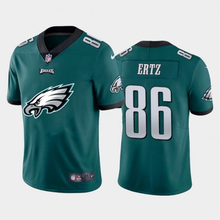 Philadelphia Eagles #86 Zach Ertz Green Men's Nike Big Team Logo Vapor Limited NFL Jersey