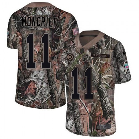 Nike Steelers #11 Donte Moncrief Camo Men's Stitched NFL Limited Rush Realtree Jersey