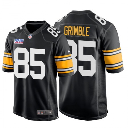 Nike Steelers #85 Xavier Grimble Super Bowl XIII 1978 Retro Game NFL Jersey Black