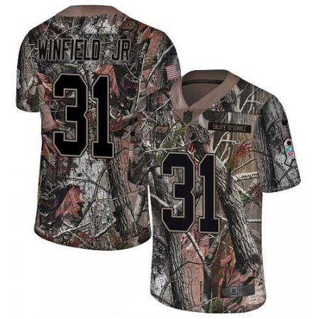 Nike Buccaneers #31 Antoine Winfield Jr. Camo Youth Stitched NFL Limited Rush Realtree Jersey