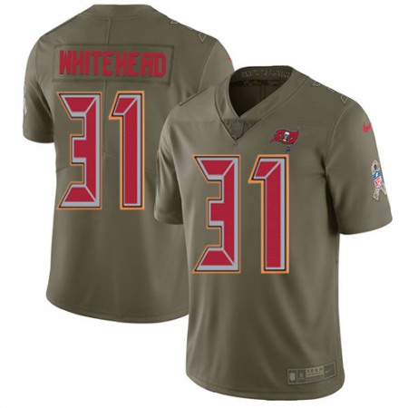 Nike Buccaneers #31 Jordan Whitehead Olive Youth Stitched NFL Limited 2017 Salute To Service Jersey