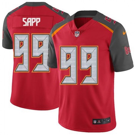 Nike Buccaneers #99 Warren Sapp Red Team Color Youth Stitched NFL Vapor Untouchable Limited Jersey