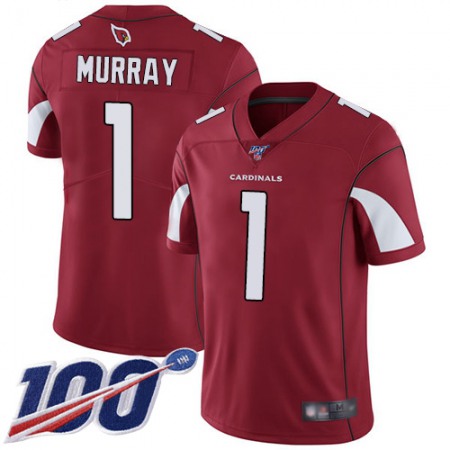 Nike Cardinals #1 Kyler Murray Red Team Color Team Color Youth Stitched NFL 100th Season Vapor Limited Jersey