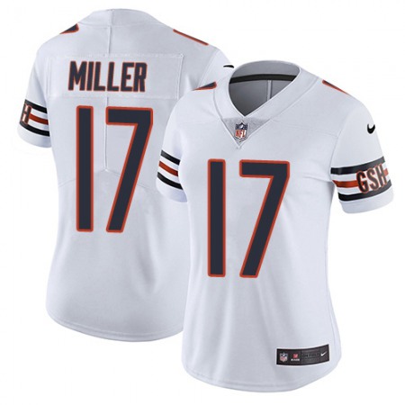 Nike Bears #17 Anthony Miller White Women's Stitched NFL Vapor Untouchable Limited Jersey