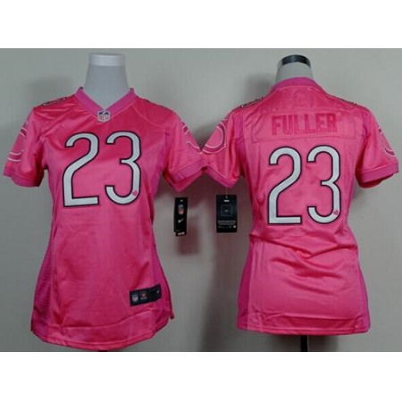 Nike Bears #23 Kyle Fuller Pink Women's Be Luv'd Stitched NFL New Elite Jersey