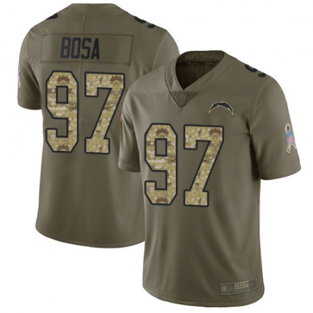 Nike Chargers #97 Joey Bosa Olive/Camo Youth Stitched NFL Limited 2017 Salute to Service Jersey