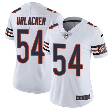 Nike Bears #54 Brian Urlacher White Women's Stitched NFL Vapor Untouchable Limited Jersey