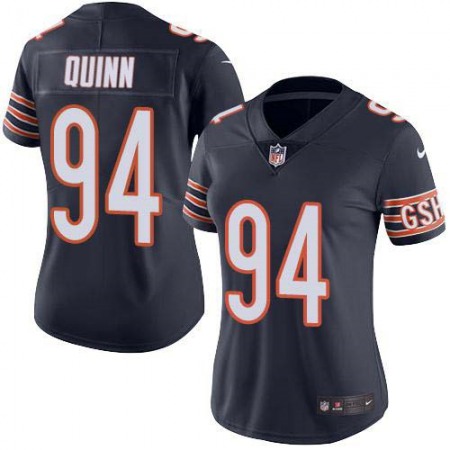 Nike Bears #94 Robert Quinn Navy Blue Team Color Women's Stitched NFL Vapor Untouchable Limited Jersey