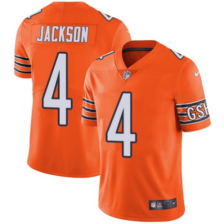 Nike Bears #4 Eddie Jackson Orange Youth Stitched NFL Limited Rush Jersey