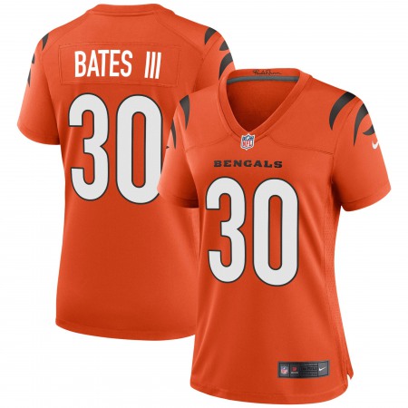 Cincinnati Bengals #30 Jessie Bates Orange Nike Women's Game Jersey