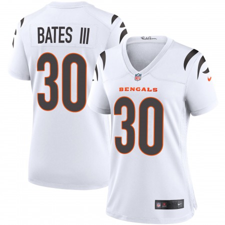 Cincinnati Bengals #30 Jessie Bates White Nike Women's Game Jersey