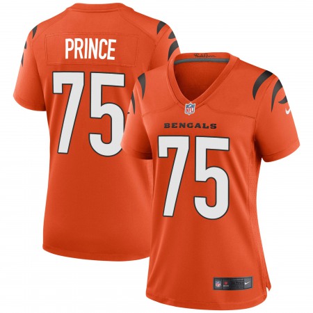 Cincinnati Bengals #75 Isaiah Prince Orange Nike Women's Game Jersey