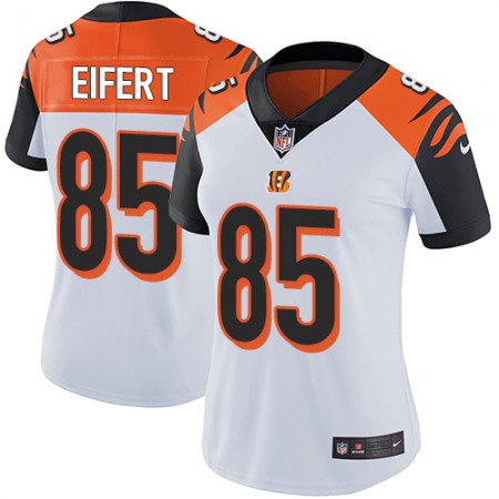 Nike Bengals #85 Tyler Eifert White Women's Stitched NFL Vapor Untouchable Limited Jersey