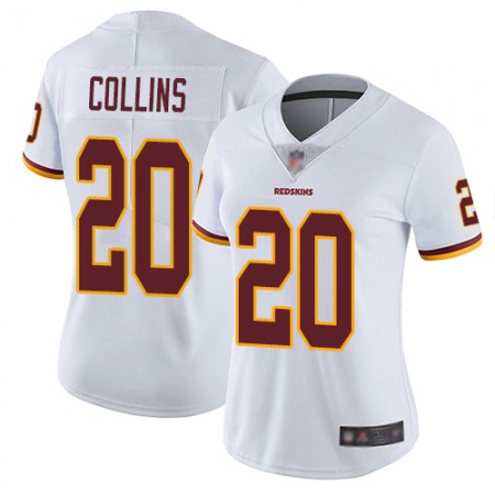 Nike Commanders #20 Landon Collins White Women's Stitched NFL Vapor Untouchable Limited Jersey