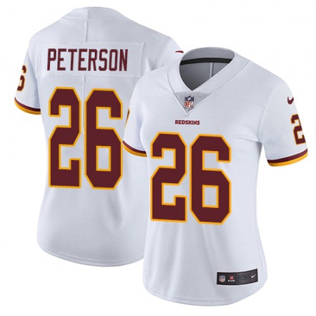 Nike Commanders #26 Adrian Peterson White Women's Stitched NFL Vapor Untouchable Limited Jersey