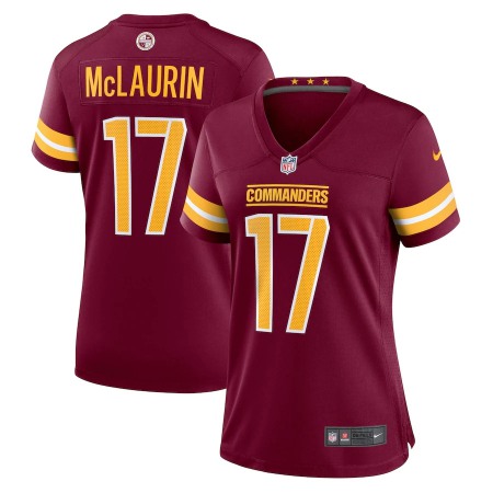 Washington Commanders #17 Terry McLaurin Burgundy Women's Nike Game Jersey