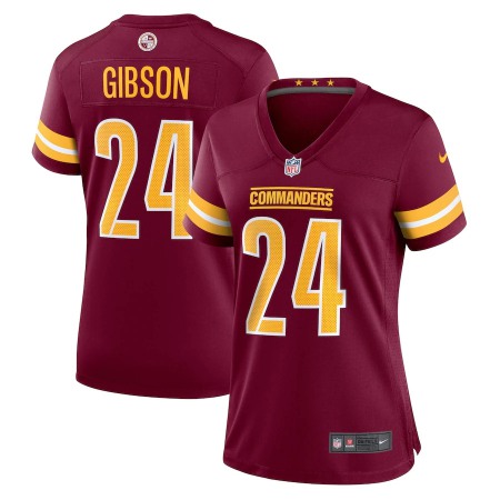 Washington Commanders #24 Antonio Gibson Burgundy Women's Nike Game Jersey