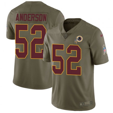 Nike Commanders #52 Ryan Anderson Olive Youth Stitched NFL Limited 2017 Salute to Service Jersey