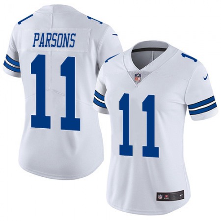 Nike Cowboys #11 Micah Parsons White Women's Stitched NFL Vapor Untouchable Limited Jersey