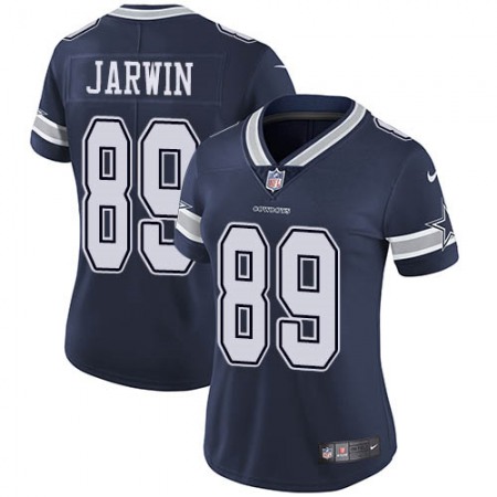 Nike Cowboys #89 Blake Jarwin Navy Blue Team Color Women's Stitched NFL Vapor Untouchable Limited Jersey