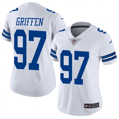 Nike Cowboys #97 Everson Griffen White Women's Stitched NFL Vapor Untouchable Limited Jersey