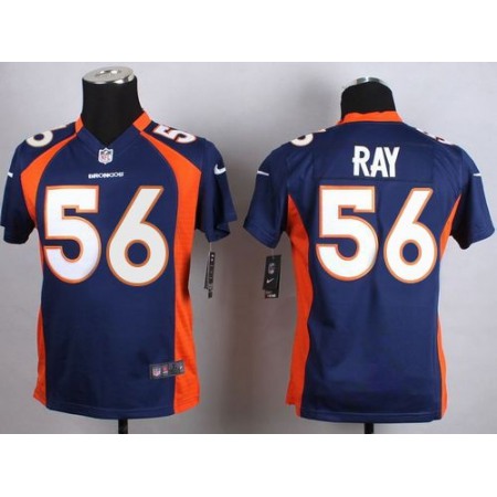 Nike Broncos #56 Shane Ray Blue Alternate Youth Stitched NFL New Elite Jersey