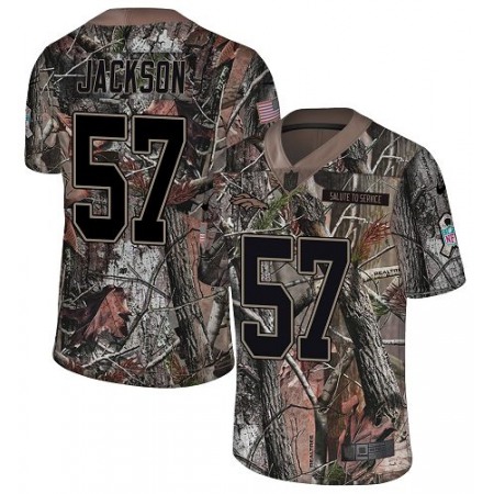 Nike Broncos #57 Tom Jackson Camo Youth Stitched NFL Limited Rush Realtree Jersey