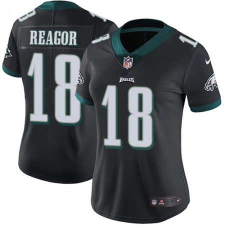 Nike Eagles #18 Jalen Reagor Black Alternate Women's Stitched NFL Vapor Untouchable Limited Jersey