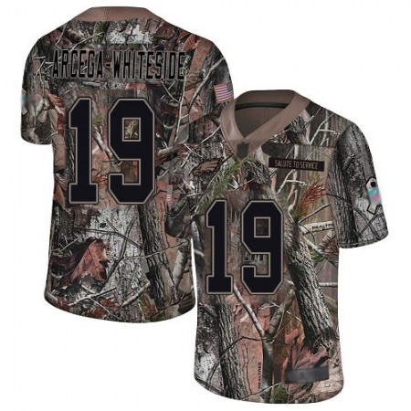 Nike Eagles #19 JJ Arcega-Whiteside Camo Youth Stitched NFL Limited Rush Realtree Jersey