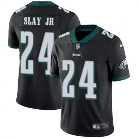 Nike Eagles #24 Darius Slay Jr Black Alternate Youth Stitched NFL Vapor Untouchable Limited Jersey