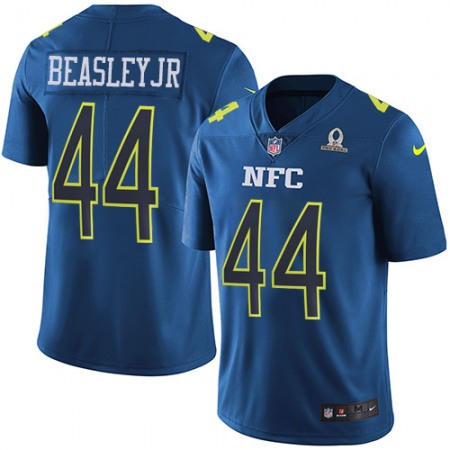 Nike Falcons #44 Vic Beasley Jr Navy Youth Stitched NFL Limited NFC 2017 Pro Bowl Jersey