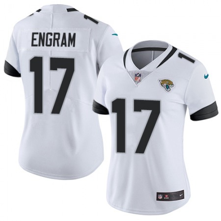 Nike Jaguars #17 Evan Engram White Women's Stitched NFL Vapor Untouchable Limited Jersey