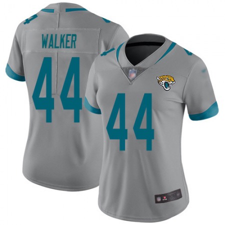 Nike Jaguars #44 Travon Walker Silver Women's Stitched NFL Limited Inverted Legend Jersey