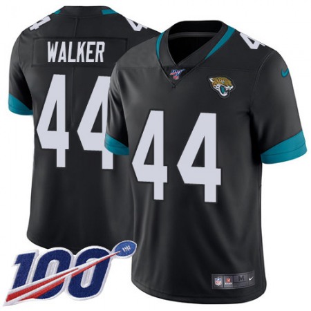 Nike Jaguars #44 Travon Walker Black Team Color Youth Stitched NFL 100th Season Vapor Limited Jersey