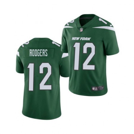 Nike Jets #12 Aaron Rodgers Green Team Color Youth Stitched NFL Vapor Untouchable Limited Jersey