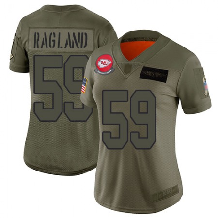 Nike Chiefs #59 Reggie Ragland Camo Women's Stitched NFL Limited 2019 Salute to Service Jersey