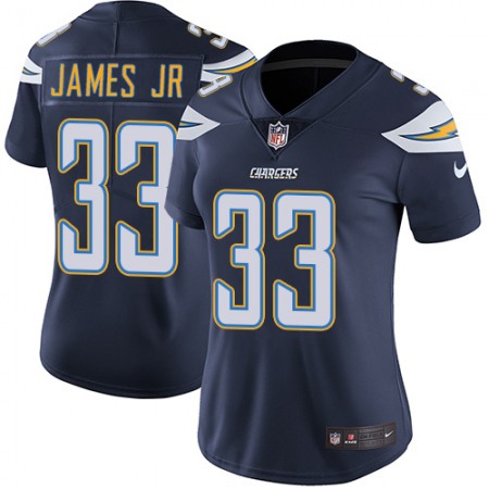 Nike Chargers #33 Derwin James Jr Navy Blue Team Color Women's Stitched NFL Vapor Untouchable Limited Jersey