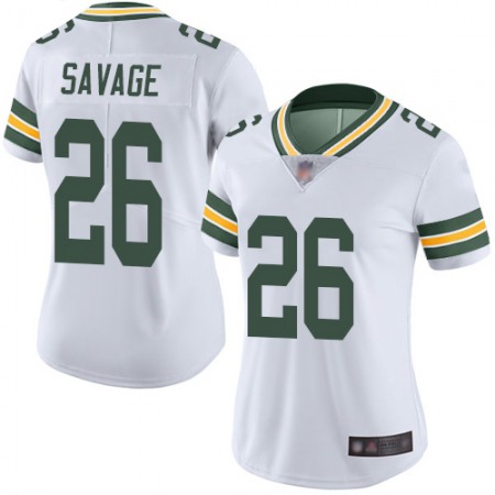 Nike Packers #26 Darnell Savage White Women's Stitched NFL Vapor Untouchable Limited Jersey