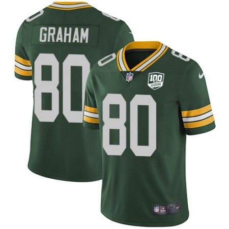 Nike Packers #80 Jimmy Graham Green Team Color Youth 100th Season Stitched NFL Vapor Untouchable Limited Jersey