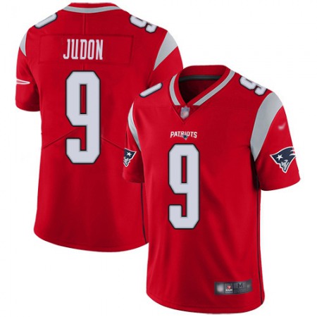 Nike Patriots #9 Matt Judon Red Youth Stitched NFL Limited Inverted Legend Jersey