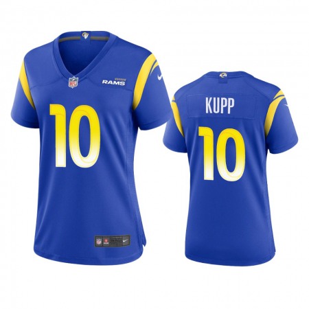 Los Angeles Rams #10 Cooper Kupp Women's Nike Game NFL Jersey - Royal