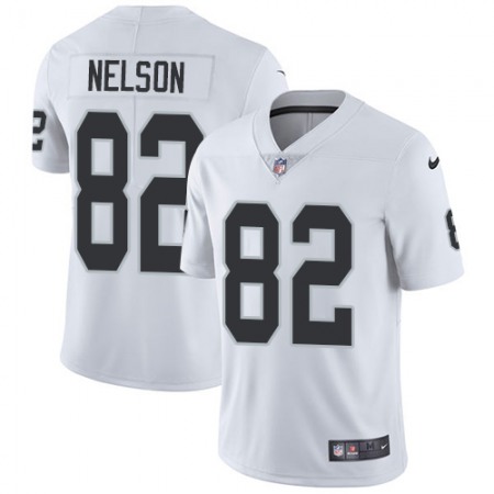 Nike Raiders #82 Jordy Nelson White Youth Stitched NFL Vapor Untouchable Limited Jersey