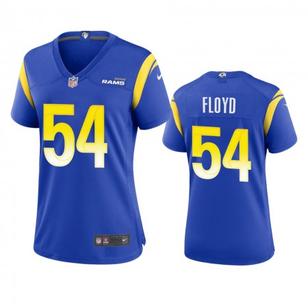 Los Angeles Rams #54 Leonard Floyd Women's Nike Game NFL Jersey - Royal