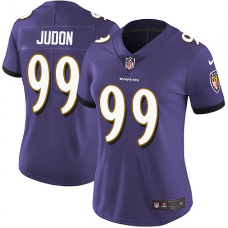 Nike Ravens #99 Matthew Judon Purple Team Color Women's Stitched NFL Vapor Untouchable Limited Jersey