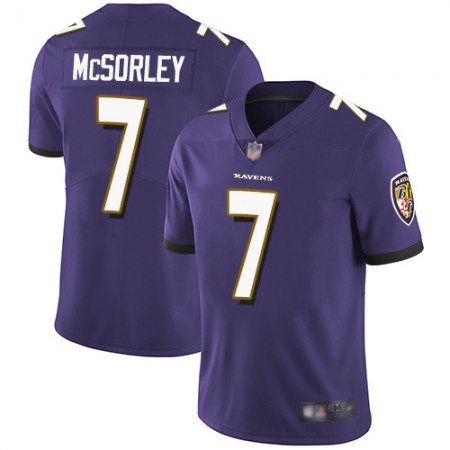 Nike Ravens #7 Trace McSorley Purple Team Color Youth Stitched NFL Vapor Untouchable Limited Jersey