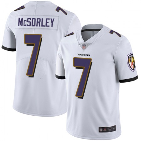 Nike Ravens #7 Trace McSorley White Youth Stitched NFL Vapor Untouchable Limited Jersey