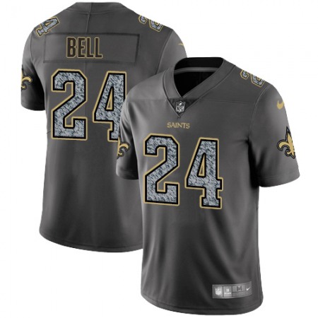 Nike Saints #24 Vonn Bell Gray Static Youth Stitched NFL Vapor Untouchable Limited Jersey