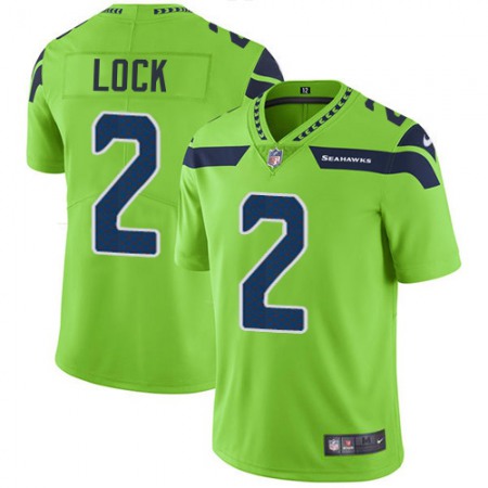 Nike Seahawks #2 Drew Lock Green Youth Stitched NFL Limited Rush Jersey