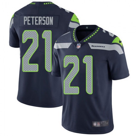 Nike Seahawks #21 Adrian Peterson Steel Blue Team Color Men's Stitched NFL Vapor Untouchable Limited Jersey